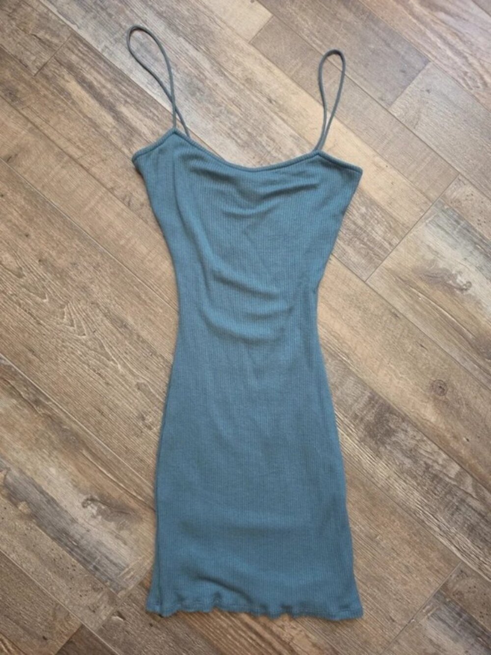 Windsor dark green double layered mini dress XS fall going out